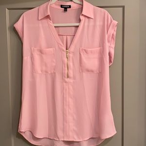 Express zip blouse